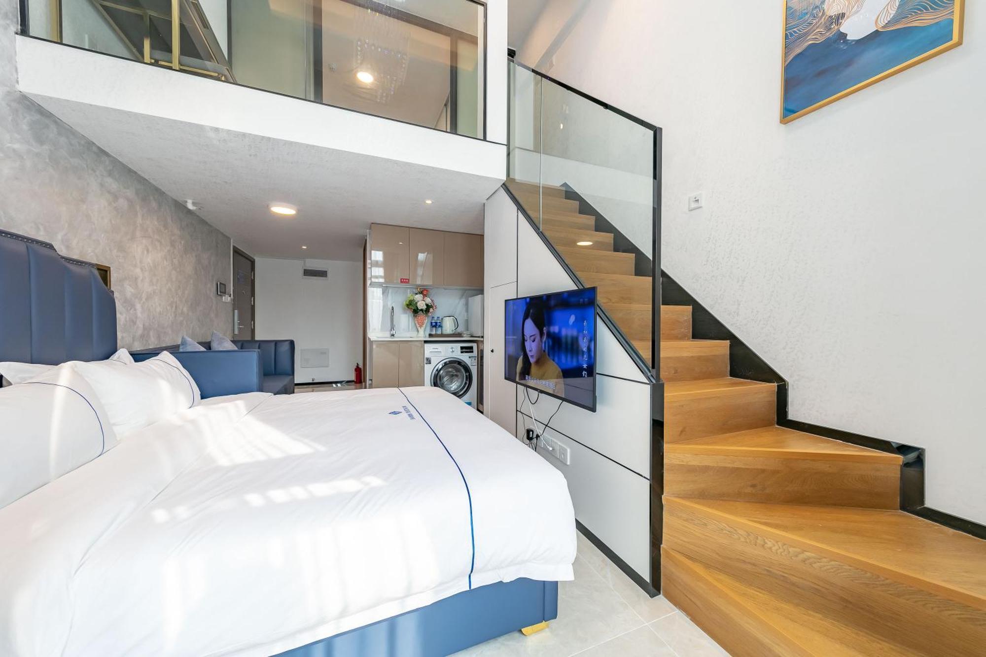 Gepai Executive Apartment - Shenzhen Futian Convention And Exhibition Center Zewnętrze zdjęcie