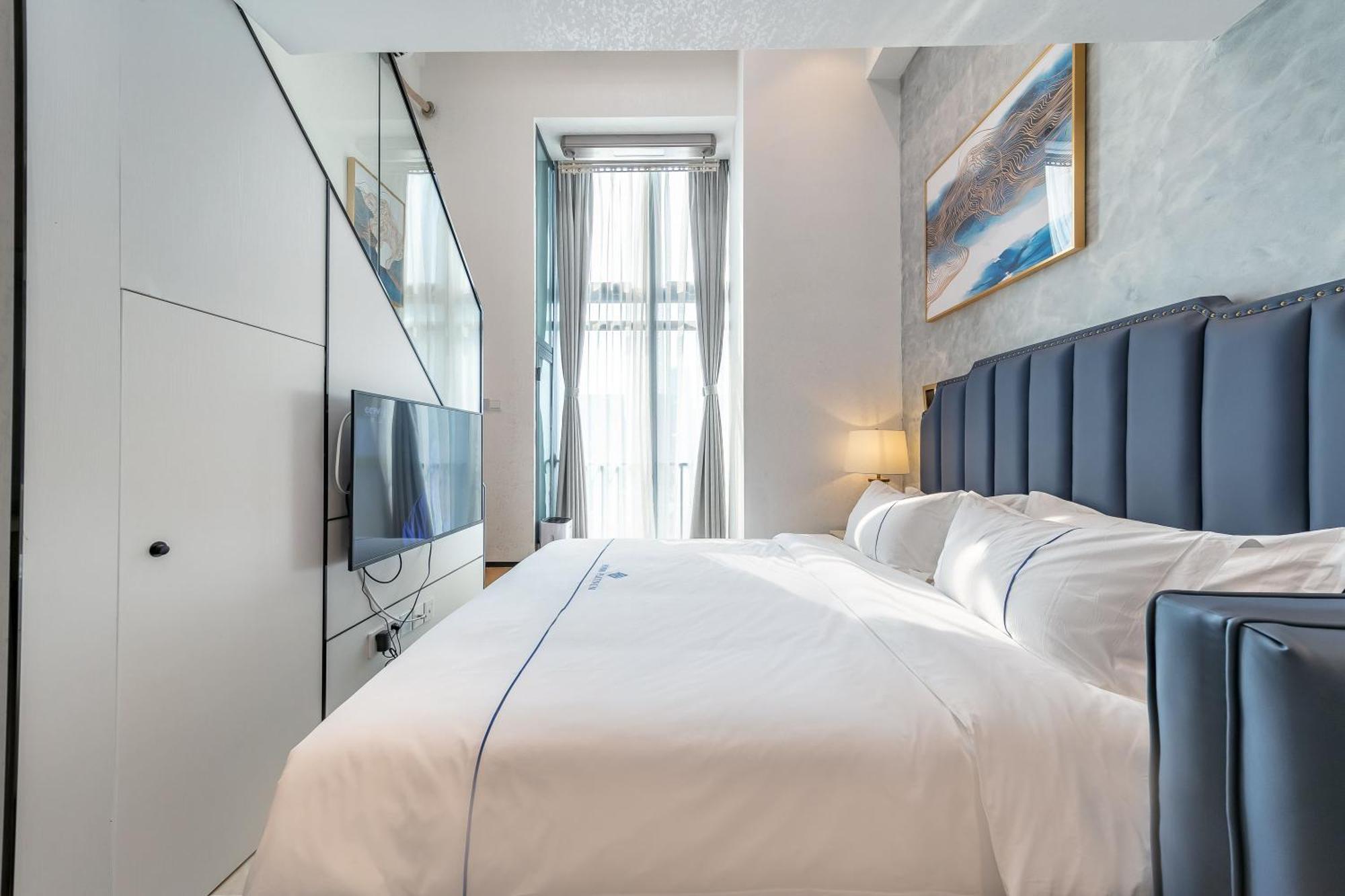 Gepai Executive Apartment - Shenzhen Futian Convention And Exhibition Center Zewnętrze zdjęcie