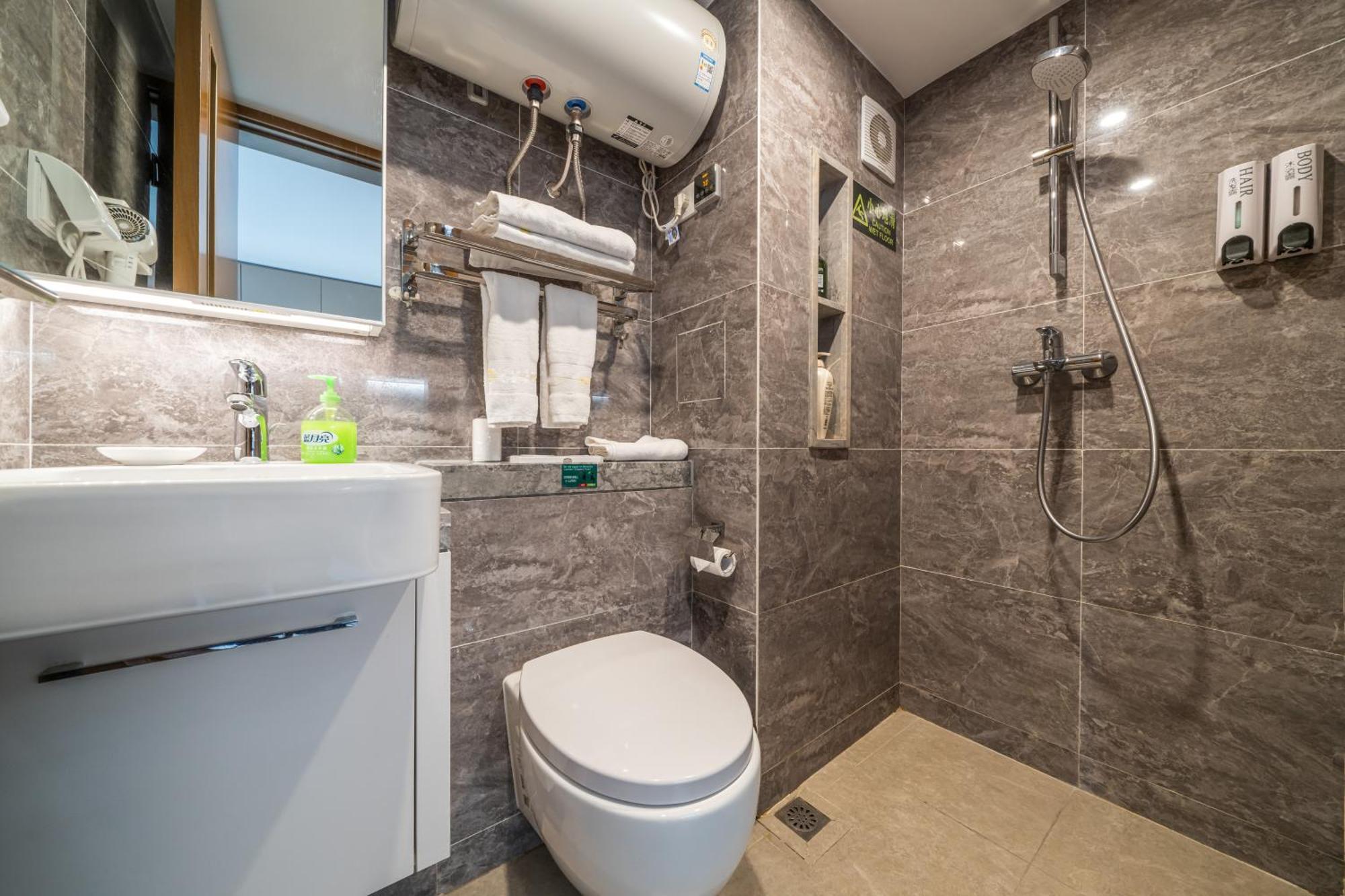 Gepai Executive Apartment - Shenzhen Futian Convention And Exhibition Center Zewnętrze zdjęcie